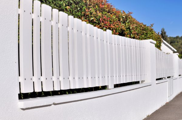 White PVC Fence Installation in York
