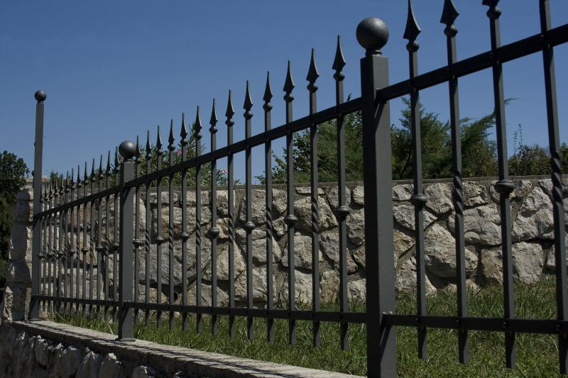 Cast Iron Fence Installation